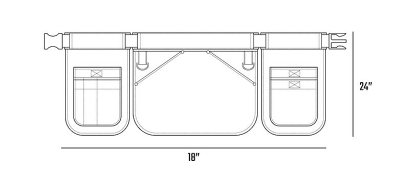 2W Tool Waist Apron - AP03