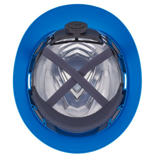 MSA VGard C1 Hard Hat, Fas-Trac III 4 Point Ratchet, Vented, Hi-Viz Yellow Green