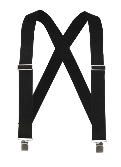 Welch 2" X-Back Gator Clip Suspenders