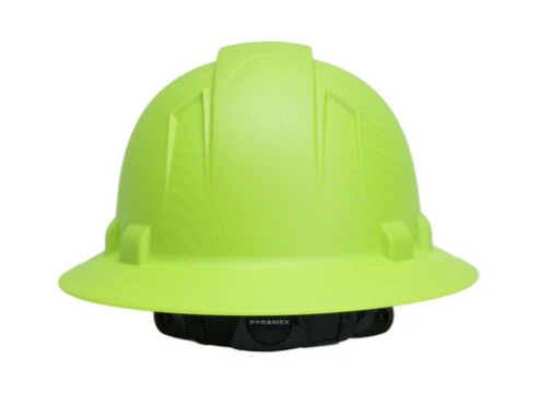 Pyramex Ridgeline Hydro Dipped Non-Vented Full Brim-Lime