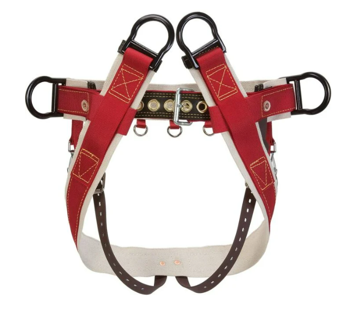 Weaver WLC-130 Saddle with Heavy-Duty Coated Webbing Leg Straps - Size Medium #08-01010
