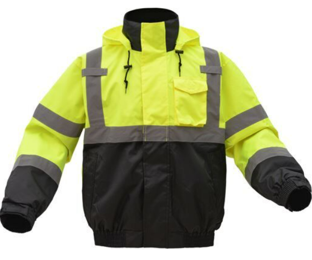 GSS Safety Class 3 3-In-1 Waterproof Bomber with Removable Fleece
