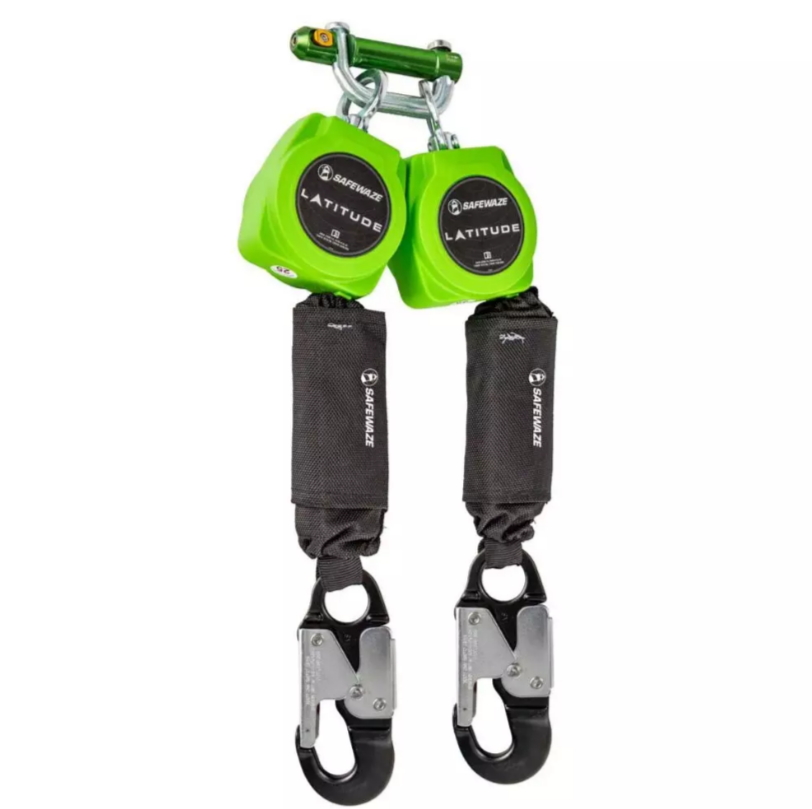 Safewaze Latitude 6' Dual Web SRL BWB, Alu Snap Hooks #019-5053