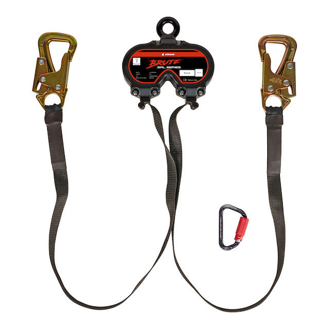 KStrong BRUTE Dual 9 ft. Web w/ Aluminum Carabiner #UFS389006DA