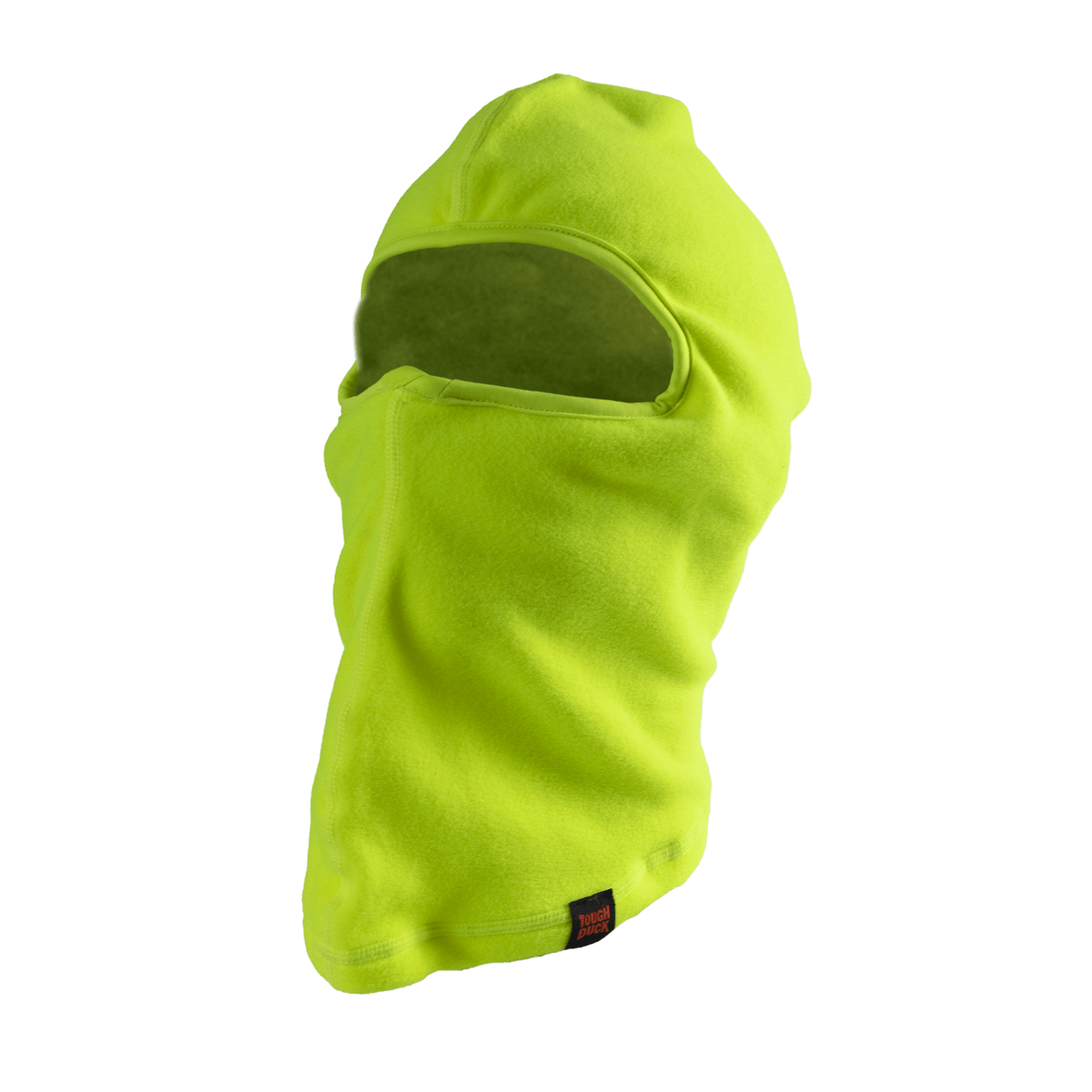Tough Duck Acrylic Fleece Lined Hi-Vis Balaclava with hard hat straps