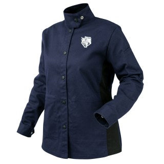 BLACK STALLION FR ANGELFIRE WOMEN'S 9OZ NAVY WELDING JACKET - JF1015-NB