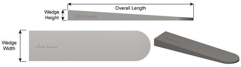 Ajax Steel Wedges