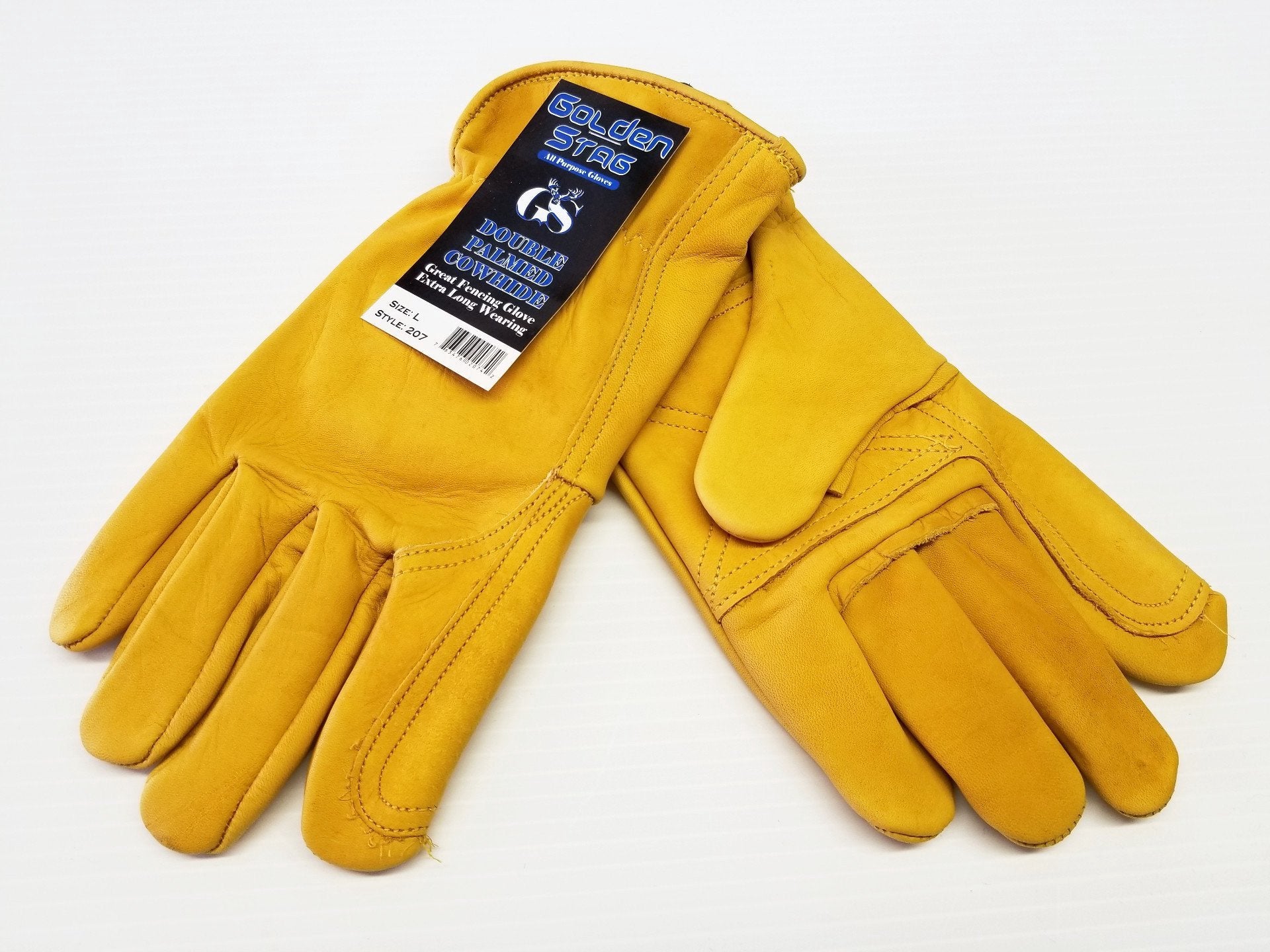 Golden Stag Double Palmed Cowhide Driver Glove #207