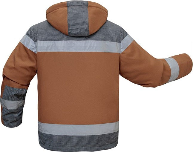 GSS QUARTZ Sherpa Lined Heavy Weight Jacket - Duck Brown