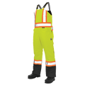 Tough Duck Poly Oxford Insulated Safety Bib Overall - HardHatGear