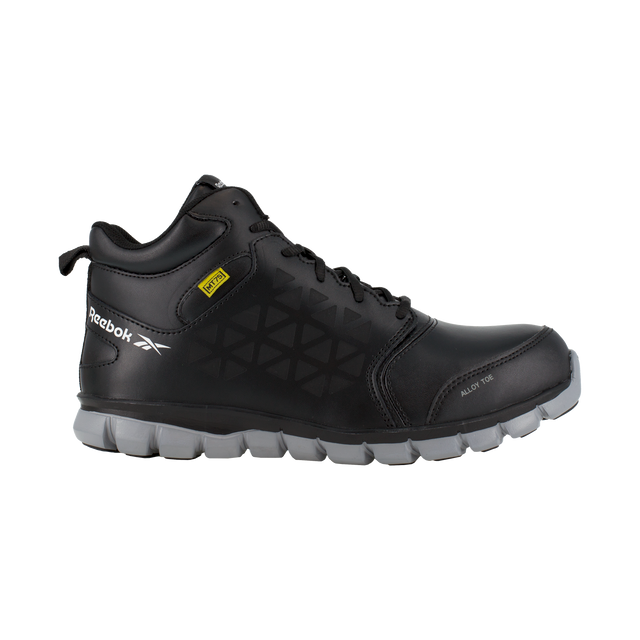 Reebok Sublite Mens Athletic Mid-Cut with CushGuard™ Internal Met Guard - Black #RB4143