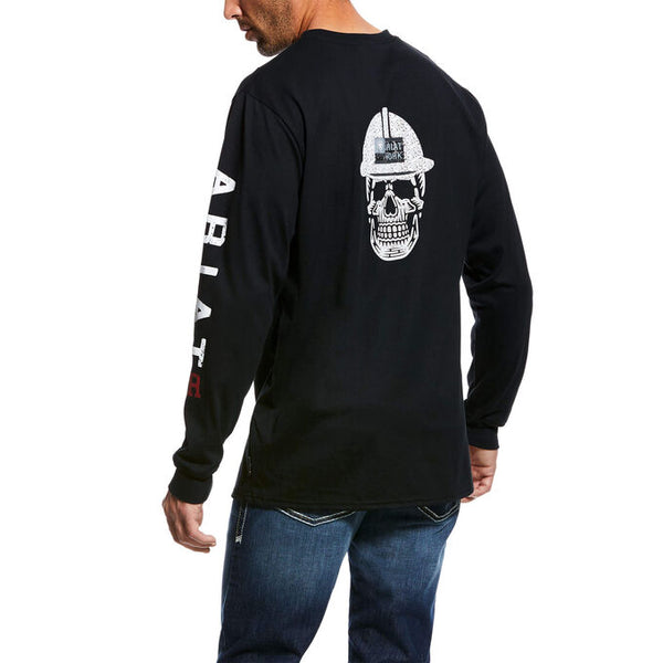 Ariat FR Roughneck Skull Logo T-Shirt - HardHatGear