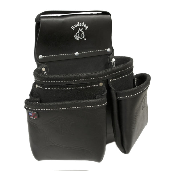 RudedogUSA Leather 3 Pouch Bag #1053 - HardHatGear