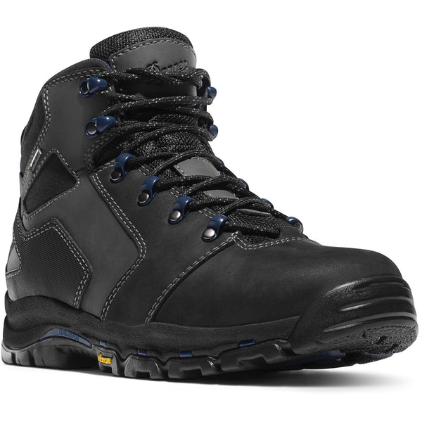 Danner Vicious 4.5" Black/blue Composite Toe Work Boot #13864 - HardHatGear