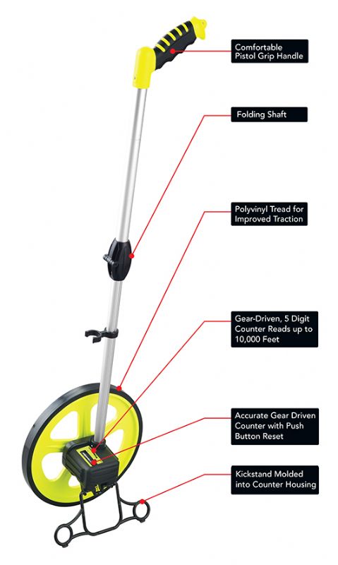 Komelon Meter-Man 31 Series- 10" Measuring Wheel - HardHatGear