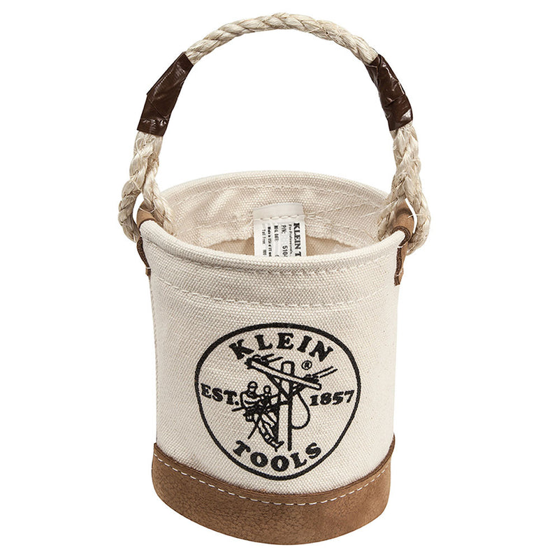 Klein Mini Leather-Bottom Bucket
