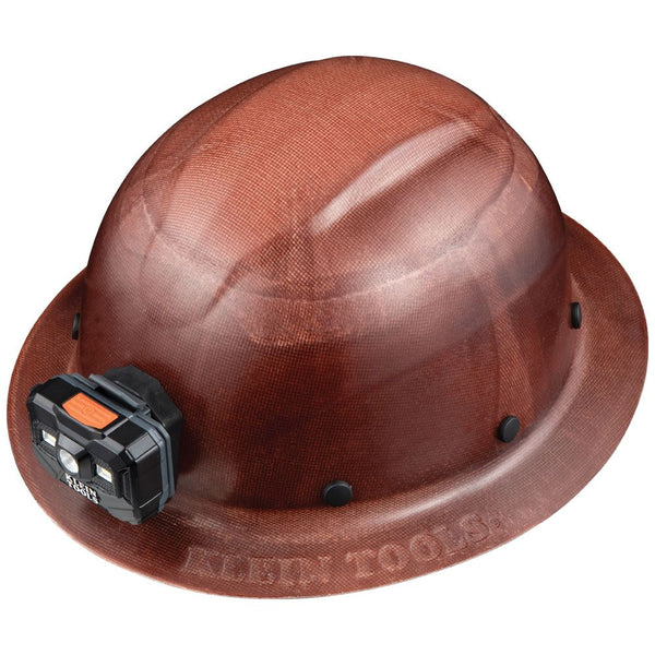 Klein Hard Hat, KONSTRUCT Series, Full-Brim, Class G, Rechargeable Headlamp #60447 - HardHatGear