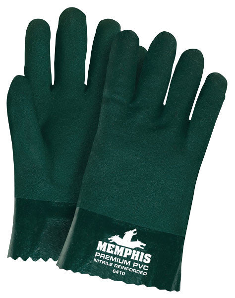 Memphis Gloves-Premium Double Dip PCV Jersey Lined- 1 Dozen - HardHatGear
