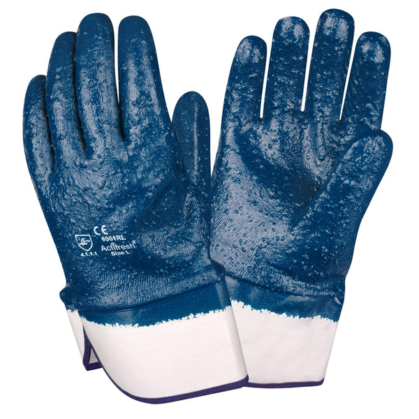 Cordova Safety Supported, Brawler™, Nitrile, Rough Glove #6961R - HardHatGear