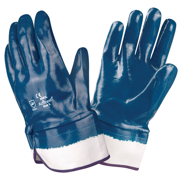 Cordova Safety Supported, Brawler™, Nitrile, Smooth Glove #6961 - HardHatGear