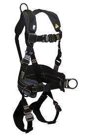 KStrong® Kapture™ Element Arc Flash Rated 5-Point Full Body Harness Padded  with Belt, 3 D-rings, Mating Buckle Legs and Chest (ANSI) - KStrong