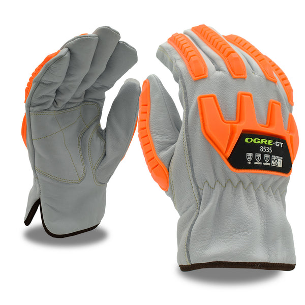 Cordova Safety Driver, Goatskin, OGRE® GT, Premium, Grain, Cut A5 Glove #8535