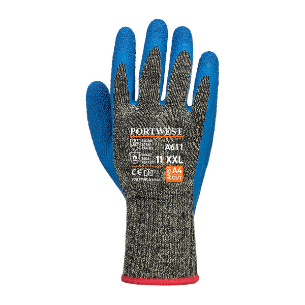 Portwest Aramid HR Cut Latex Glove #A611