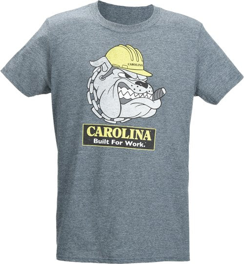 Carolina Bulldog T-Shirt, Light Blue AC204 - HardHatGear