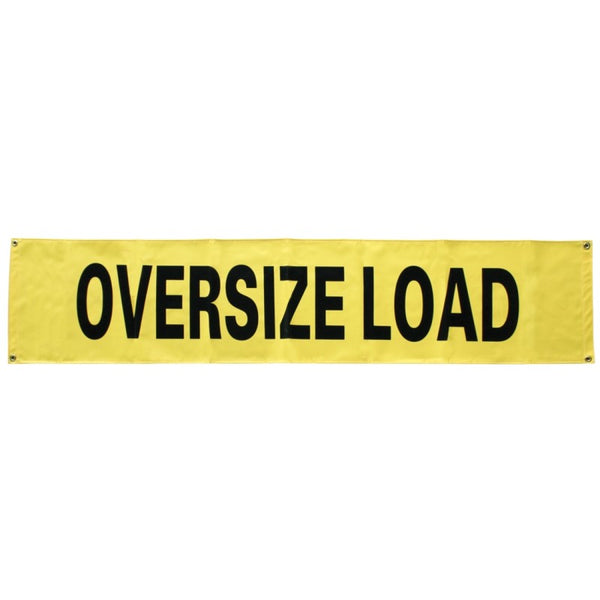 Oversize Load 12x60 Vinyl Banner #BA-3002 - HardHatGear