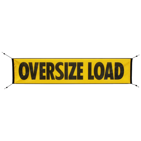 Oversize Load Mesh Banner 18x84 - HardHatGear