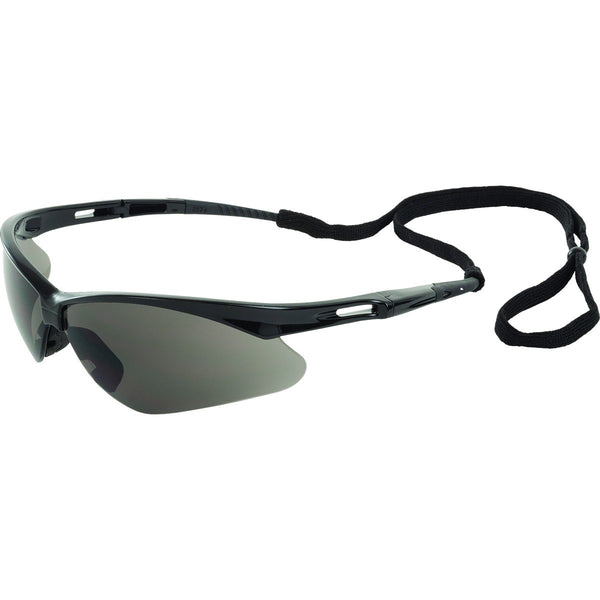 ERB Octane Black Gray Safety Glasses #15326 - HardHatGear