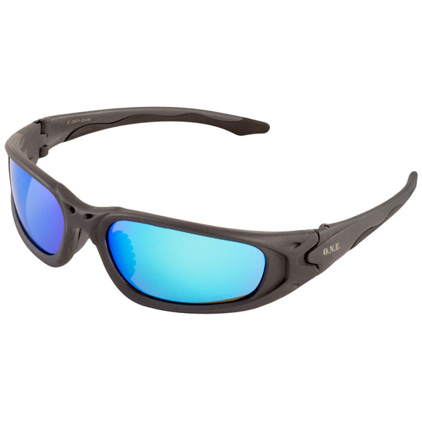 ERB One Nation Exile Blue Mirror Safety Glasses #18017 - Discontinued - HardHatGear