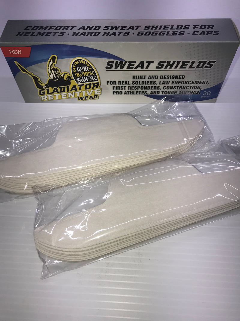 Gladiator Hard Hat Suspension Disposable Sweat Shields - HardHatGear