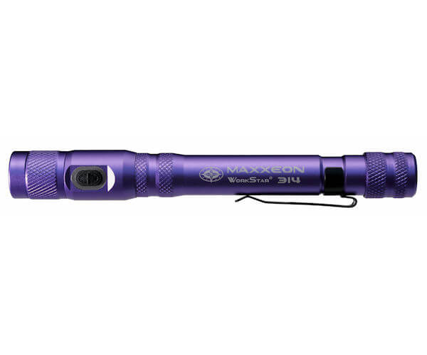 Maxxeon WorkStar 314 UV 395mm Leak Detection Zoom Penlight - HardHatGear