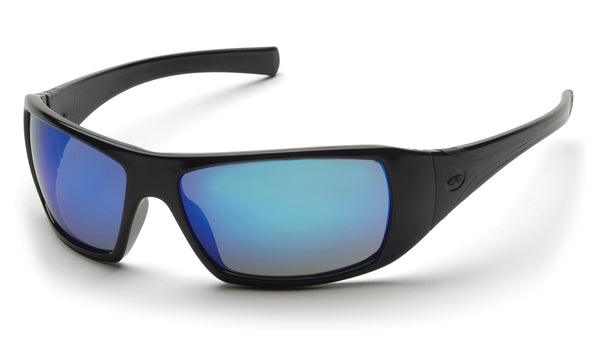 Pyramex Goliath Blue Lens Safety Glasses #SB5665D - HardHatGear