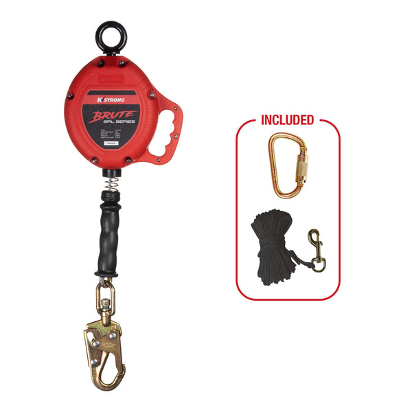 KStrong® Brute Cable SRL with Snap Hook - HardHatGear