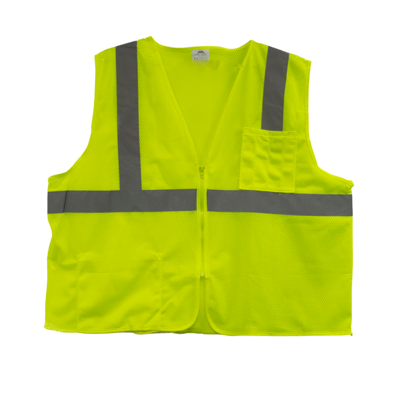 OZMO Safety Hi-Vis Class 2 Safety Vest - HardHatGear