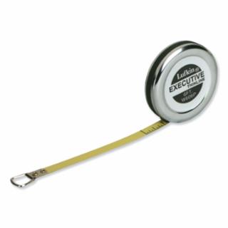 Lufkin Executive® Diameter Pocket Measuring Tapes, 1/4 in x 6 ft, A19 Blade