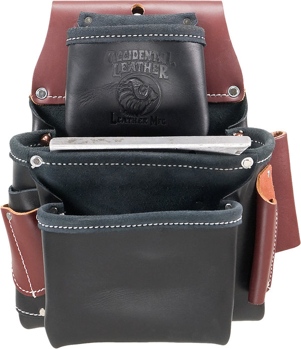 Occidental Leather 3 Pouch Pro Fastener Bag Black #B5060 - HardHatGear