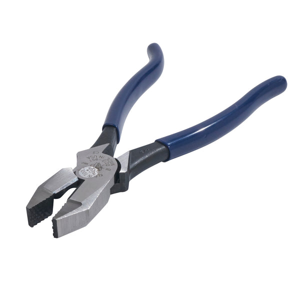 Klein Side Cutting Pliers for Rebar Work #D213-9ST - HardHatGear