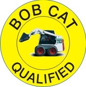 Bob Cat Qualified Hard Hat Marker HM-103 - HardHatGear