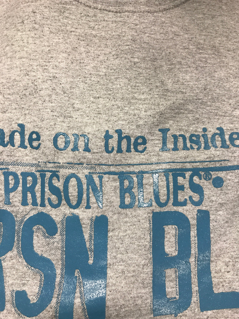 Prison Blues USA License Plate T-Shirt-Clearance - HardHatGear