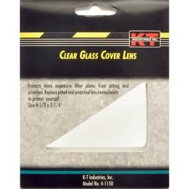 KT Industries Clear Glass Cover Lens 4 1/2 X 5 1/4 #4-1150 - HardHatGear