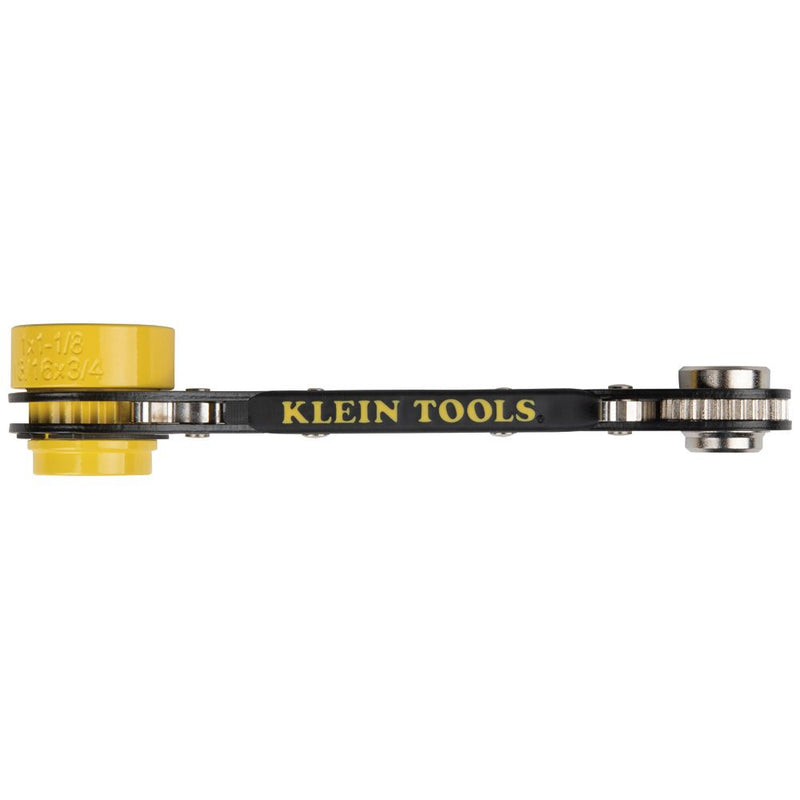 Klein 6-in-1 Linemans Ratcheting Wrench KT155T - HardHatGear