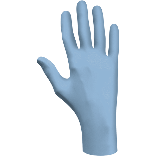 Showa Best Industrial Grade Disposable, Blue, Ambidextrous, Nitrile Gloves #7005 - HardHatGear