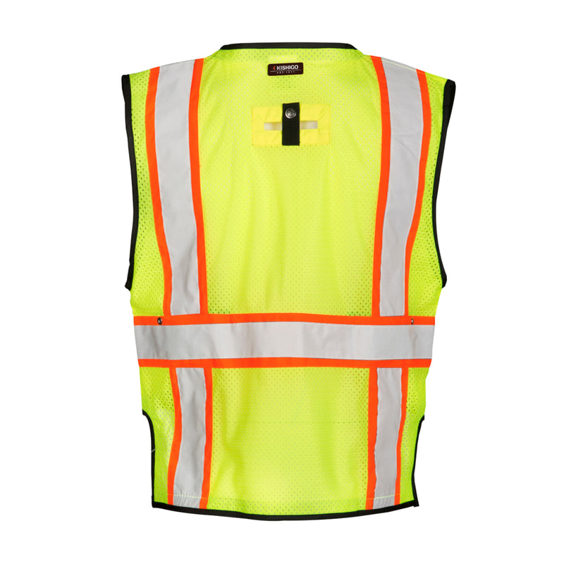 Kishigo Fall Protection Vest Hi-Vis Lime T341 - HardHatGear