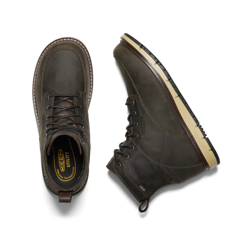 Keen Men's San Jose 6" Waterproof Boot (Soft Toe) #1023203