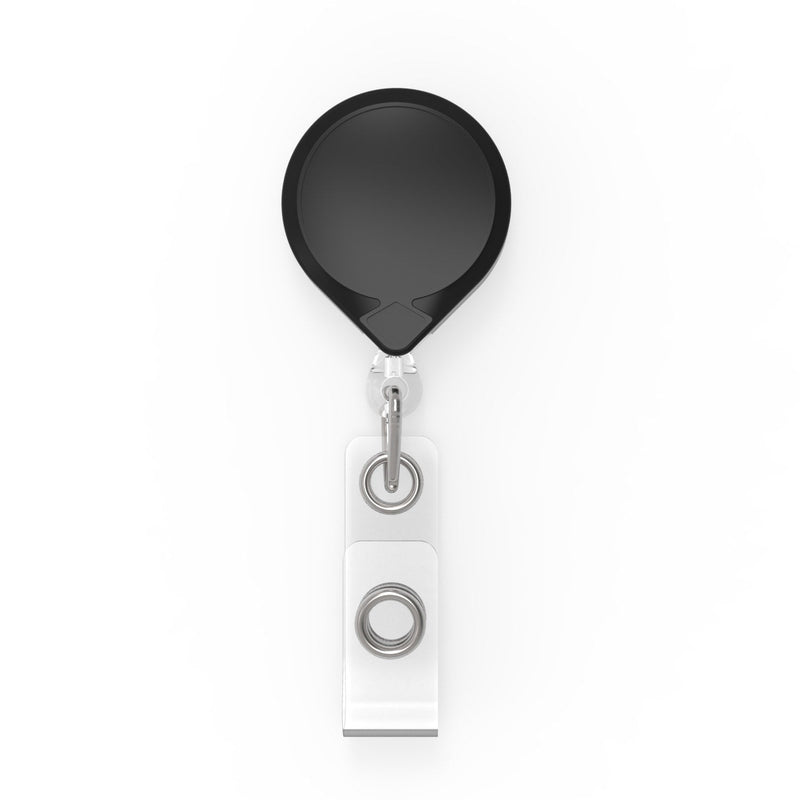 Key-Bak Snapback Retractable Keychain with 24 inch Cut Resistant Cord, Charm Ring, and Easy to Use Clip