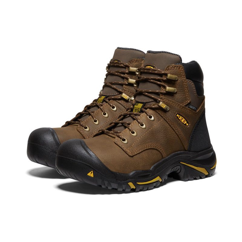 KEEN Men's Mt Vernon 6" Waterproof Boot (Soft Toe)--