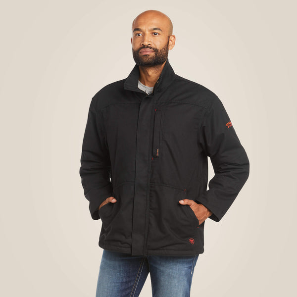 Ariat FR Workhorse Insulated Jacket Black #10024028 - HardHatGear